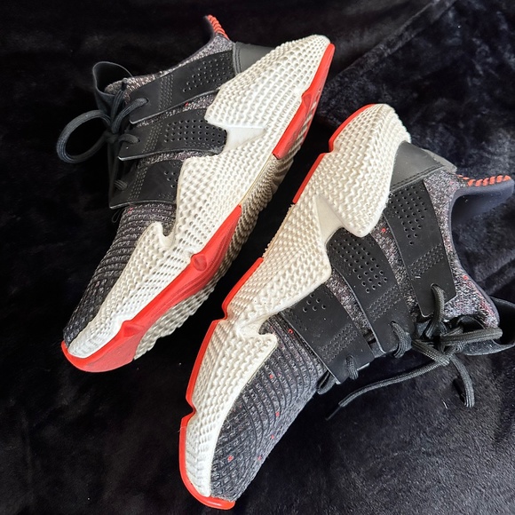 Adidas Originals Prophere Black/Solar Red White AC8509 Women's US size 5.5 Shoes - Picture 3 of 12